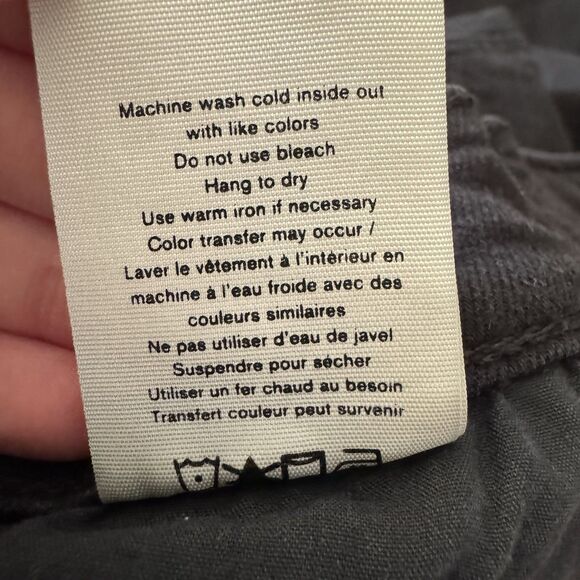 Rag & Bone Women Peyton Midrise Bootcut Jeans Size 32 Black Western Boho Stretch - Picture 14 of 15